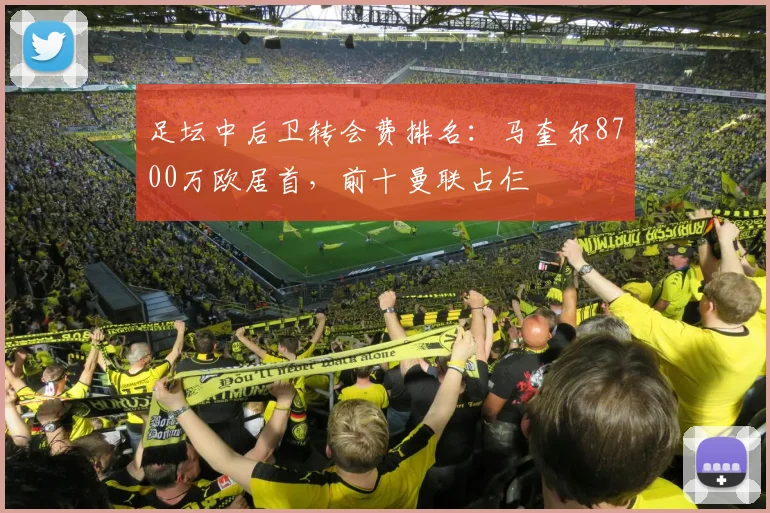 足坛中后卫转会费排名：马奎尔8700万欧居首，前十曼联占仨